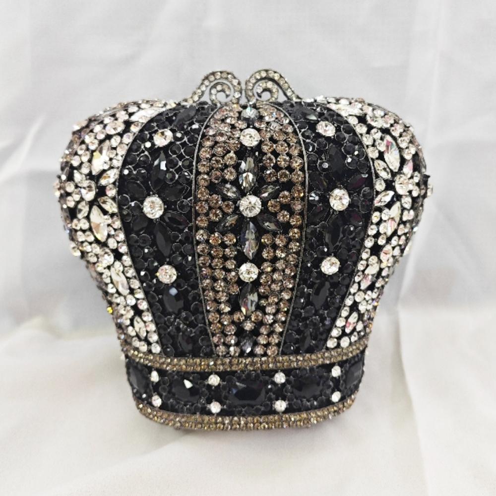 Diamond Women Evening Bag Purses Luxury Crown-Shaped Handbags Red/Orange/GrGreen Crystal Rhinestone Wedding Purse Party Clutches 16cmX16cmX10cm
Diamond Women Evening Bag Purses Luxury Crown-Shaped Handbags Red/Orange/GrGreen Crystal Rhinestone Wedding Purse Party Clutches 16cmX16cmX10cm