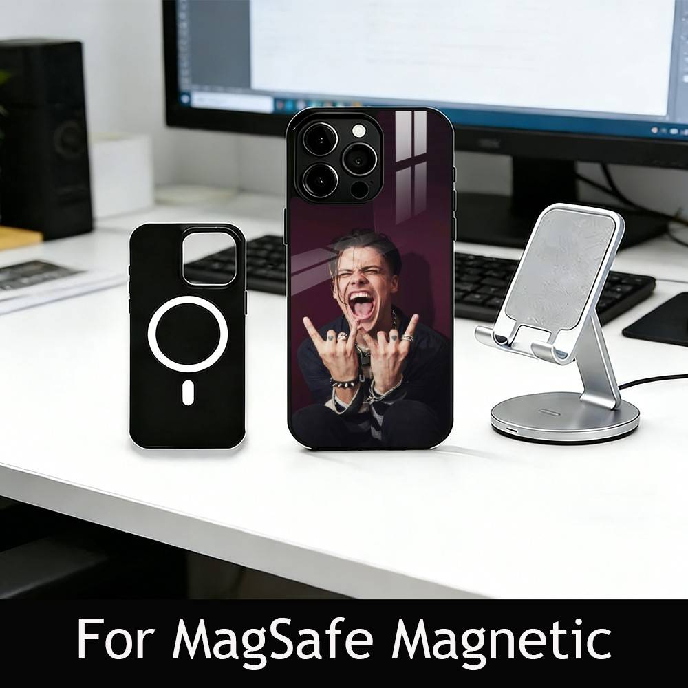 S-Singer Y-Yungblud Phone Case For iPhone17,16,15,14,13,12,11 Plus,Pro Magnetic For Magsafe Wireless Charging iphone16e
S-Singer Y-Yungblud Phone Case For iPhone17,16,15,14,13,12,11 Plus,Pro Magnetic For Magsafe Wireless Charging iphone16e