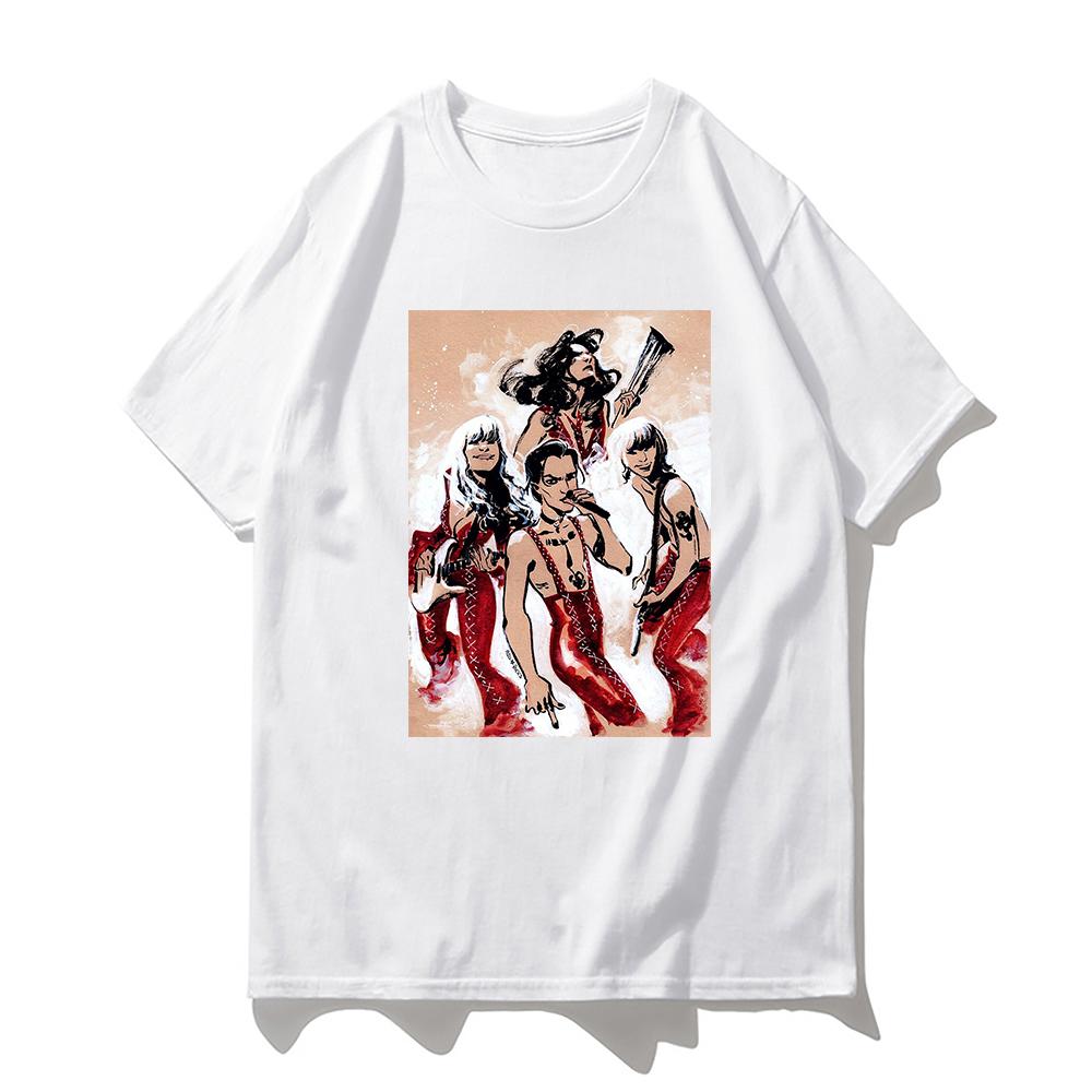 Maneskin Hip Hop Print Goth Harajuku Women T-shirt Casual Women Basic O-collar Short Sleeved Y2k Top Tshirt Girl, Пряма доставка XS
Maneskin Hip Hop Print Goth Harajuku Women T-shirt Casual Women Basic O-collar Short Sleeved Y2k Top Tshirt Girl, Пряма доставка XS