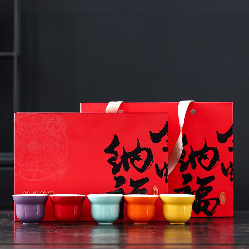 Colorful Five Blessings Ceramic Tea Cup
Colorful Five Blessings Ceramic Tea Cup