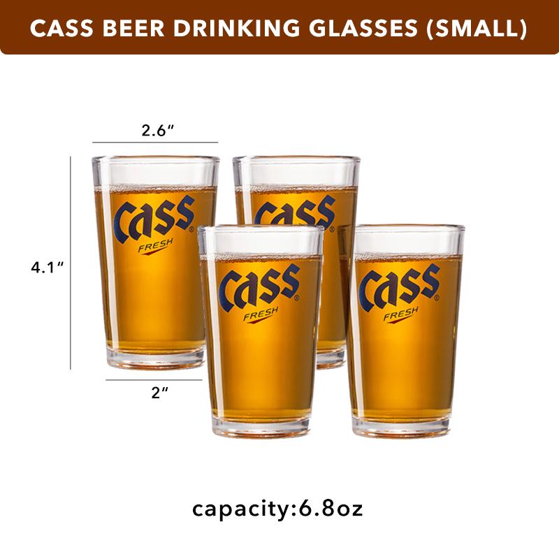 Cass Beer Glasses Drinking Glasses Pint Glasses Water Glasses Tumblers Design for Cold Beverages Home Parties Mixing Glassware 501-600ml
Cass Beer Glasses Drinking Glasses Pint Glasses Water Glasses Tumblers Design for Cold Beverages Home Parties Mixing Glassware 501-600ml