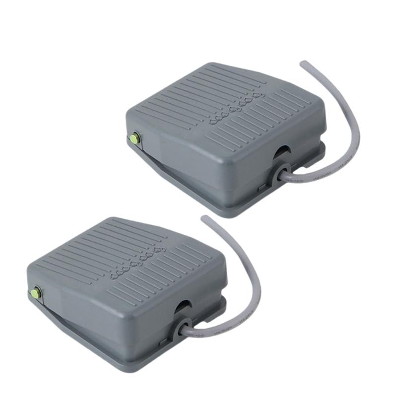 2 Pcs TFS-201 Pedal Foot Switches 220V 10A Pedal Switches Reset Foot Switches with 16cm Line Plastic Control Switches 1
2 Pcs TFS-201 Pedal Foot Switches 220V 10A Pedal Switches Reset Foot Switches with 16cm Line Plastic Control Switches 1