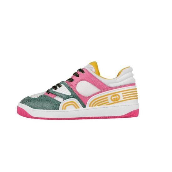 Gucci Женские низкие кожаные кроссовки-корзины розово-зеленые 725905 AABB6 3152 EU 39 розовый
Gucci Женские низкие кожаные кроссовки-корзины розово-зеленые 725905 AABB6 3152 EU 39 розовый