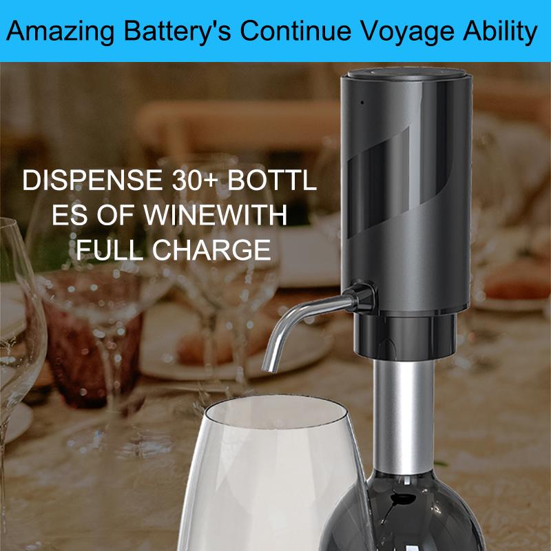 Rechargeable Electric Red Wine Decanter One Click Quick Decanter Automatic Wine Decanter Intelligent Home Bar Wine Set
Rechargeable Electric Red Wine Decanter One Click Quick Decanter Automatic Wine Decanter Intelligent Home Bar Wine Set