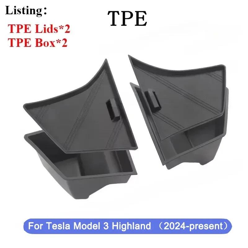 Trunk Storage Box For Tesla Model 3 TPE Left Right Side Washable Boxes with Lids New Model3 Highland 2025 Interior Accessories
Trunk Storage Box For Tesla Model 3 TPE Left Right Side Washable Boxes with Lids New Model3 Highland 2025 Interior Accessories