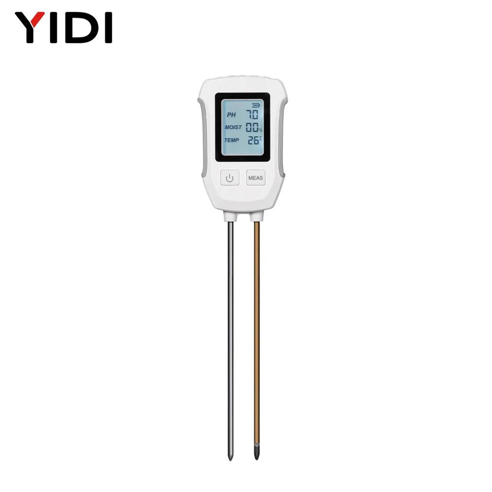 3in1 Soil Tester LCD Screen Detector PH Thermometer Temperature Moisture Meter For Plants Gardening Flower Potted Plantation
3in1 Soil Tester LCD Screen Detector PH Thermometer Temperature Moisture Meter For Plants Gardening Flower Potted Plantation