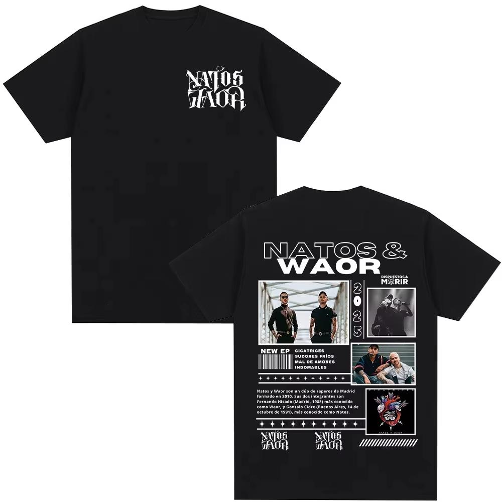 Rapper Natos Y Waor women Men s Shirt Summer Graphics Shirts Women s Y2k Short Sleeve Streetwear Tshirt 3XL
Rapper Natos Y Waor women Men s Shirt Summer Graphics Shirts Women s Y2k Short Sleeve Streetwear Tshirt 3XL