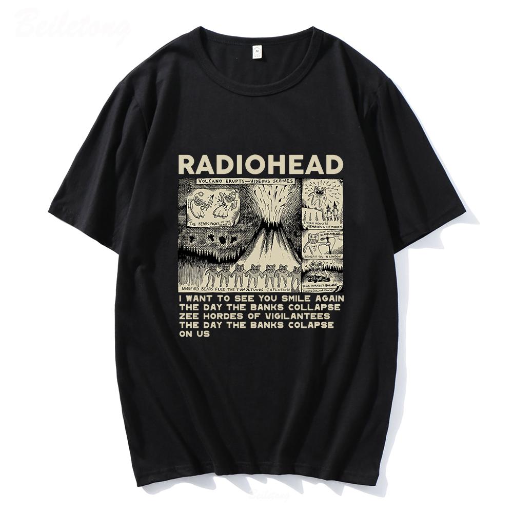 Radiohead Vintage Print T Shirt 100% Cotton Unisex T-shirts Hip Hop Rock Band Music Album Tees Harajuku Tops S разноцветный
Radiohead Vintage Print T Shirt 100% Cotton Unisex T-shirts Hip Hop Rock Band Music Album Tees Harajuku Tops S разноцветный