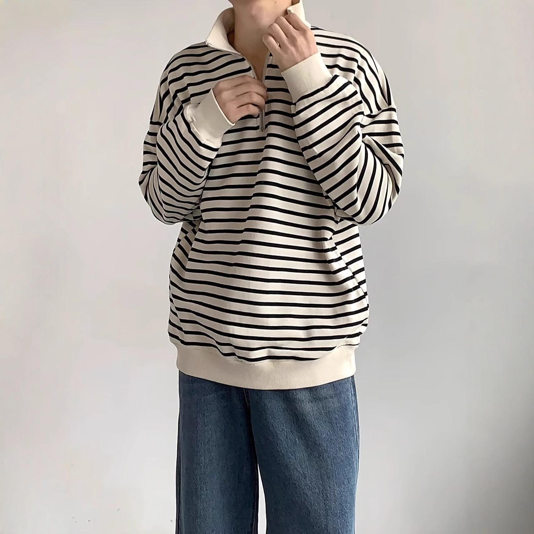 Men s Striped Half-Zip Casual Stand Collar Hoodie - Autumn Trendy Long-Sleeve Pullover XL абрикосовий
Men s Striped Half-Zip Casual Stand Collar Hoodie - Autumn Trendy Long-Sleeve Pullover XL абрикосовий