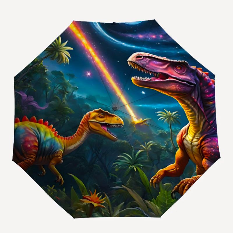 1pc Dinosaur Galaxy Automatic Folding Umbrella, Sturdy And Durable Automatic Folding Umbrella with 8 Ribs, Convenient for Outdoor Use094
1pc Dinosaur Galaxy Automatic Folding Umbrella, Sturdy And Durable Automatic Folding Umbrella with 8 Ribs, Convenient for Outdoor Use094
