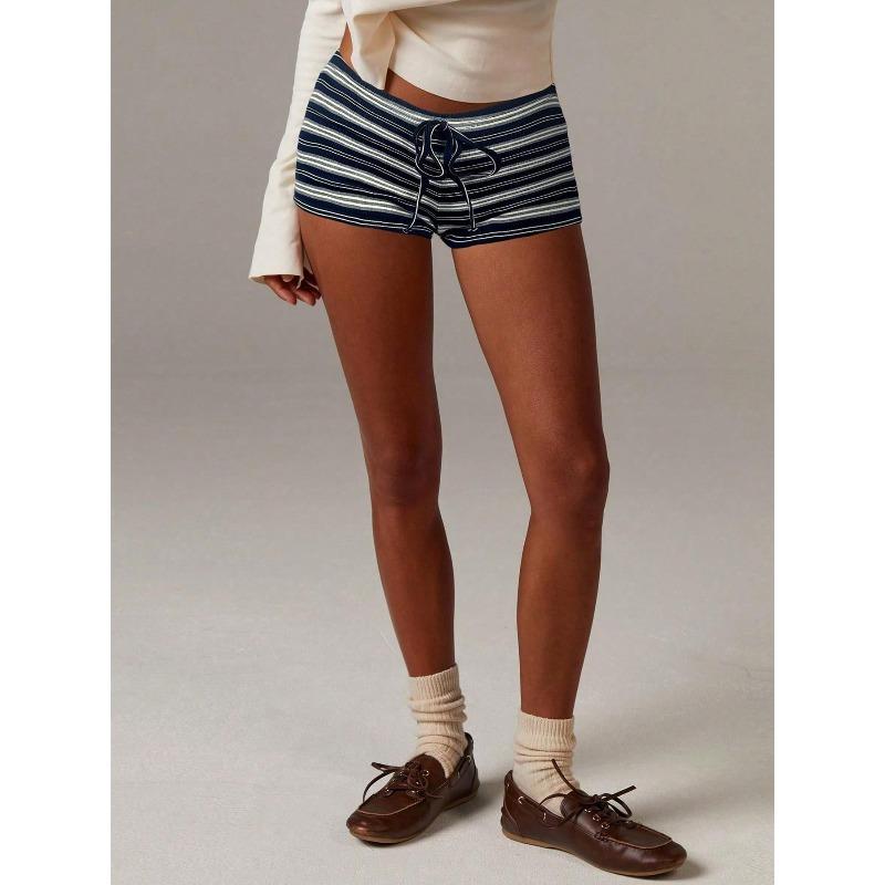 women s Striped Knit Drawstring Low Waist Casual Hot Shorts Booty Shorts XL синій
women s Striped Knit Drawstring Low Waist Casual Hot Shorts Booty Shorts XL синій
