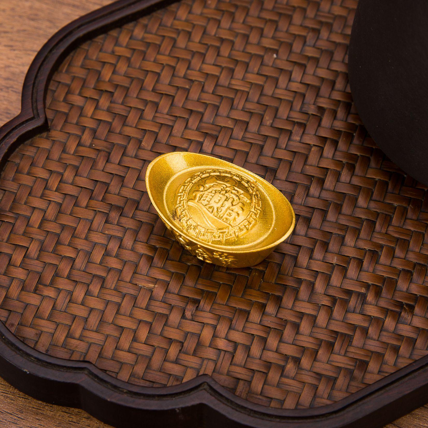 Компактный латунный золотой слиток: Дом и офис талисман удачи
Компактный латунный золотой слиток: Дом и офис талисман удачи