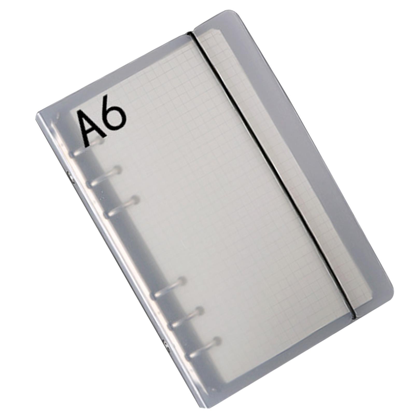 Прозрачный переплет PP матовая поверхность 6 отверстий портативный переплет для тетрадей для школы офис встречи A6 A6
Прозрачный переплет PP матовая поверхность 6 отверстий портативный переплет для тетрадей для школы офис встречи A6 A6