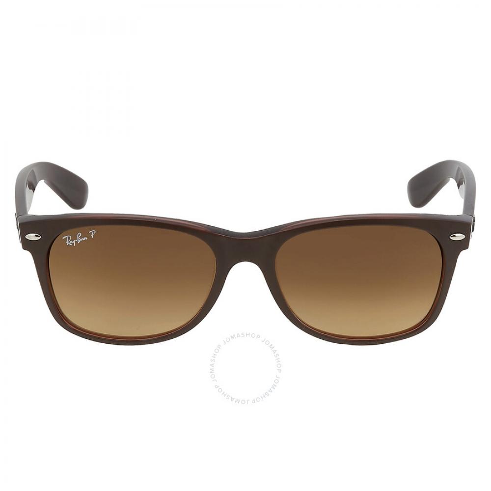 Ray Ban New Wayfarer Классические коричневые поляризованные прямоугольные солнцезащитные очки унисекс с градиентом RB2132 6608M2 55
Ray Ban New Wayfarer Классические коричневые поляризованные прямоугольные солнцезащитные очки унисекс с градиентом RB2132 6608M2 55