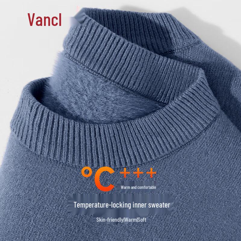 Men s Thermal Fleece-Lined Round Neck Pullover Sweater 2XL
Men s Thermal Fleece-Lined Round Neck Pullover Sweater 2XL