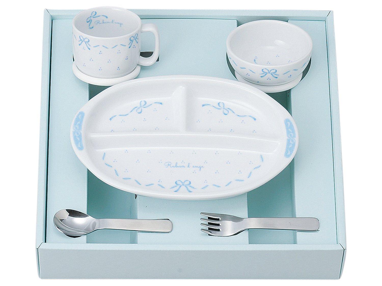 Kinsei Pottery Ribbon des Anges Children s Tableware Gift Set, White, 910750
Kinsei Pottery Ribbon des Anges Children s Tableware Gift Set, White, 910750