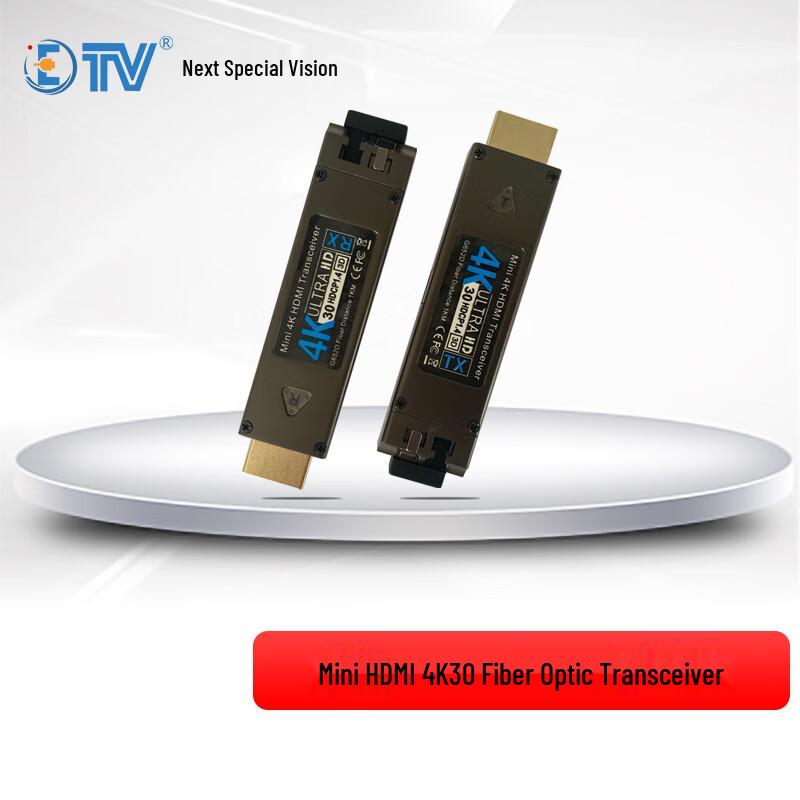 ETVMFHD8104 Mini 4K30 Video Fiber Optic Extender
ETVMFHD8104 Mini 4K30 Video Fiber Optic Extender