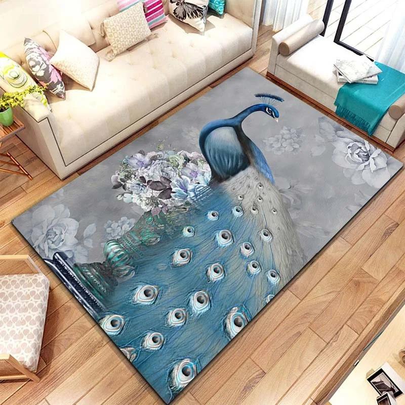 3D Exquisite Peacock Animal Area Rug ,Carpet Rug for Home Living Room Bedroom Sofa Doormat Kitchen Decoration ,Non-slip Floor Mats 40x60cm
3D Exquisite Peacock Animal Area Rug ,Carpet Rug for Home Living Room Bedroom Sofa Doormat Kitchen Decoration ,Non-slip Floor Mats 40x60cm