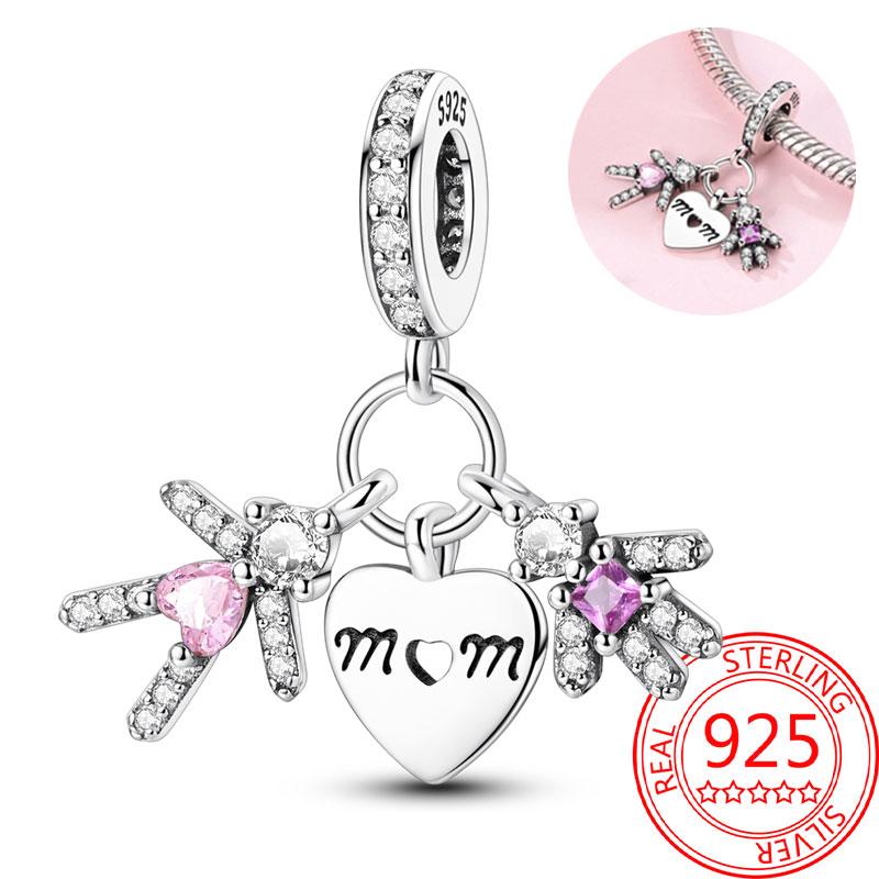 Special Mother s Day Charm Bead Components Copper Metal Thanks & Forever Love Mon Pink Heart-shaped Bead Components Compatible With Authentic
Special Mother s Day Charm Bead Components Copper Metal Thanks & Forever Love Mon Pink Heart-shaped Bead Components Compatible With Authentic