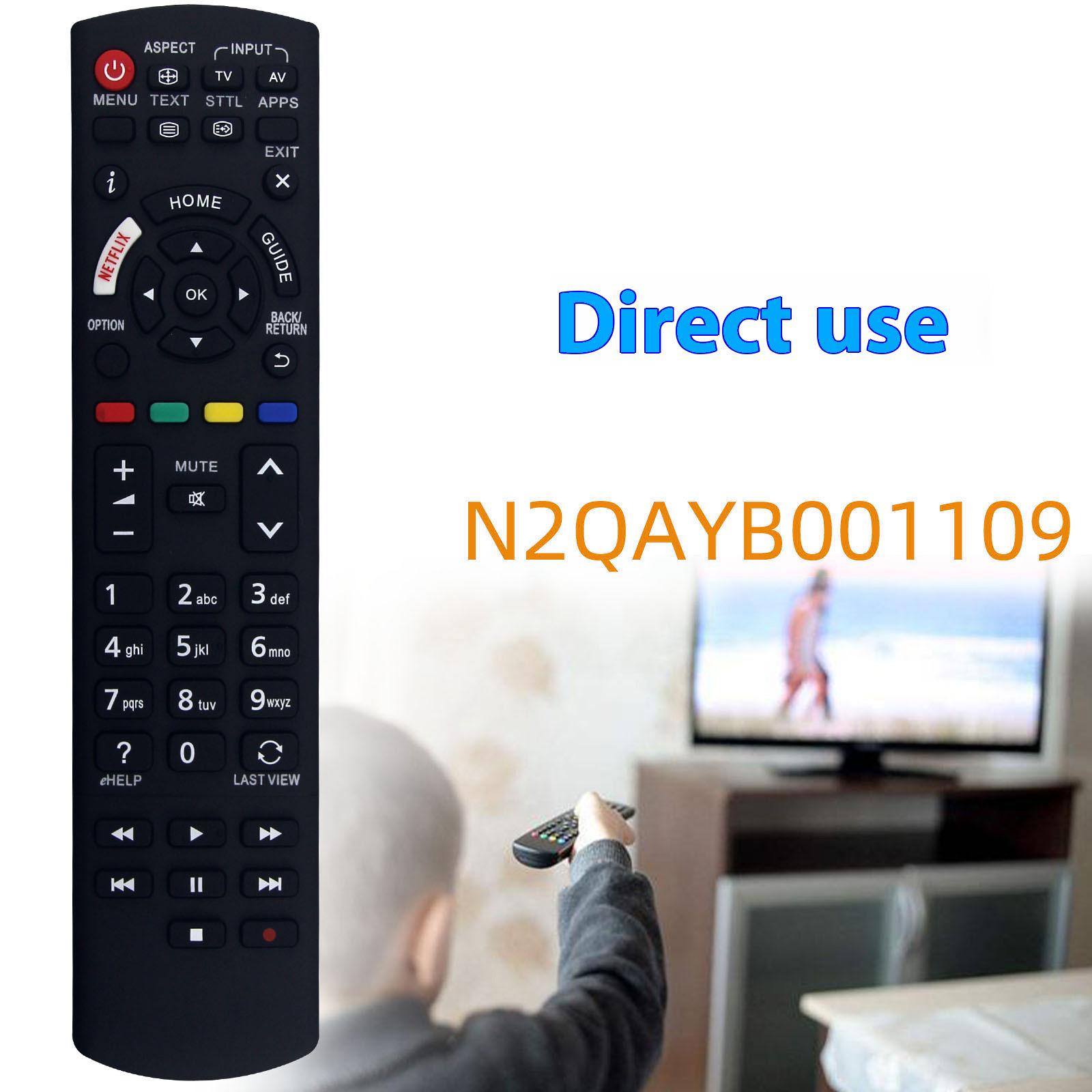 N2QAYB001109 Remote Control Replacement For Panasonic TV Battery Operated Universal TV Remote A
N2QAYB001109 Remote Control Replacement For Panasonic TV Battery Operated Universal TV Remote A