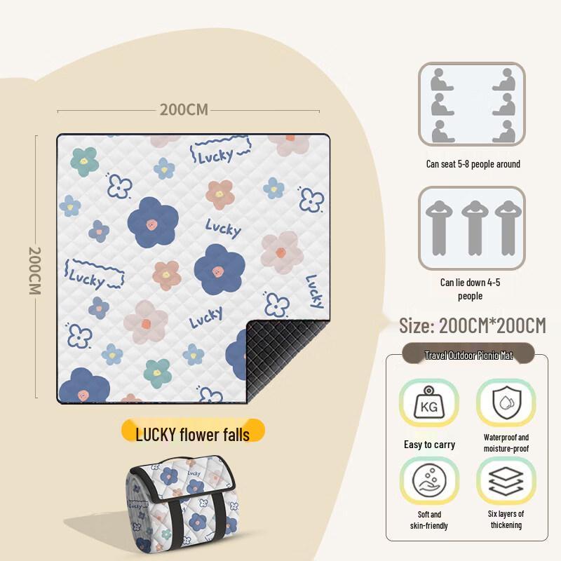 Portable Outdoor Picnic & Camping Mat Large
Portable Outdoor Picnic & Camping Mat Large