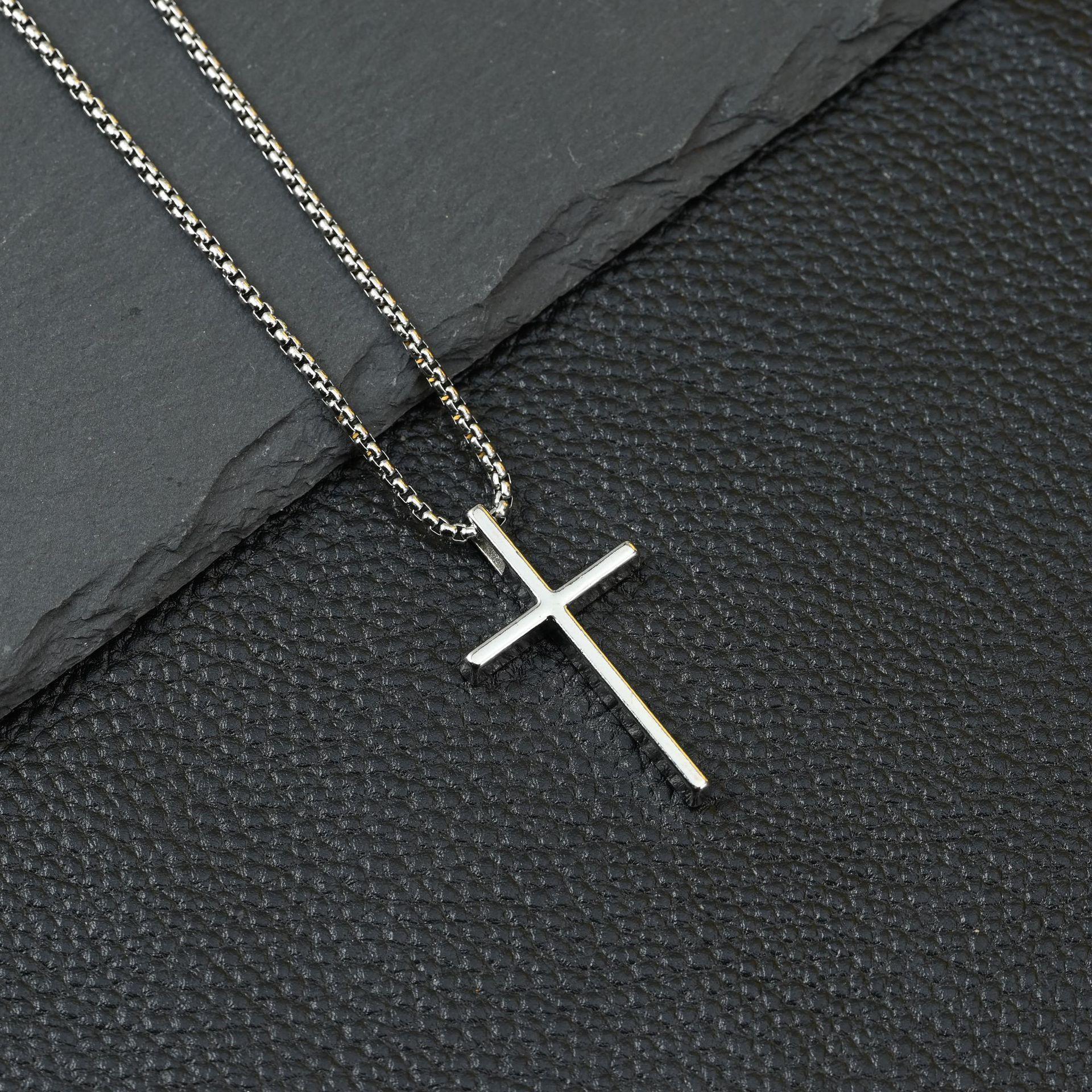 Золотое глянцевое персонализированное модное простое квадратное жемчужное сплавное ожерелье с подвеской