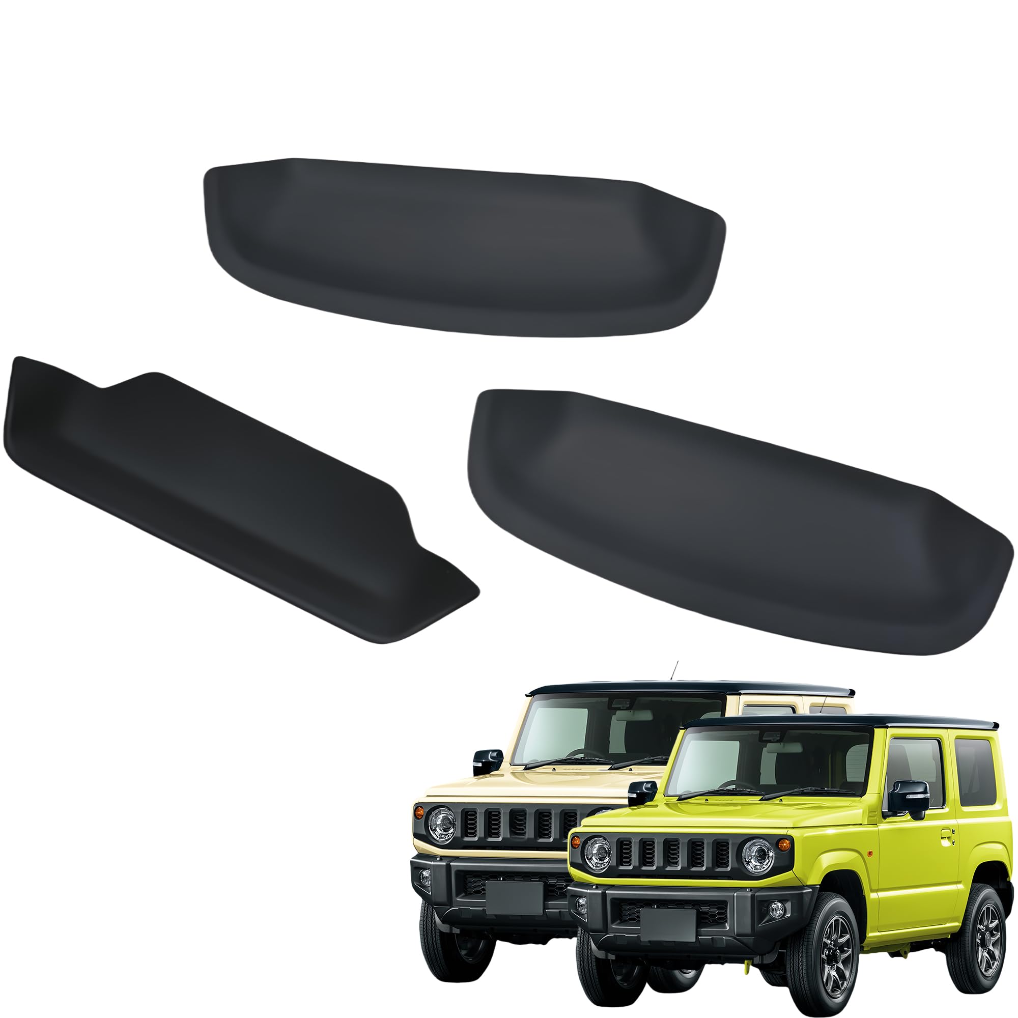 JXCARSIOJP Дверь Автомобиля Наружная Дверь Автомобиля Jimny JB64 Дверная Ручка Под Японской Инструкцией Черные Детали, Ручки, Детали, Экстерьер, JB74, Защита, Руководство, чёрный