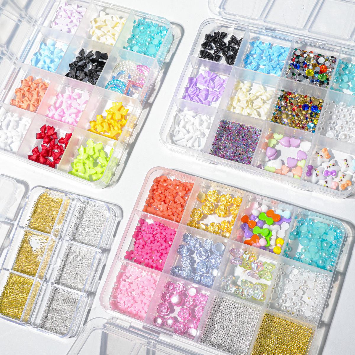 3D Aurora Butterfly Bow Nail Art Resin Rhinestone & Pearl Accessories
3D Aurora Butterfly Bow Nail Art Resin Rhinestone & Pearl Accessories