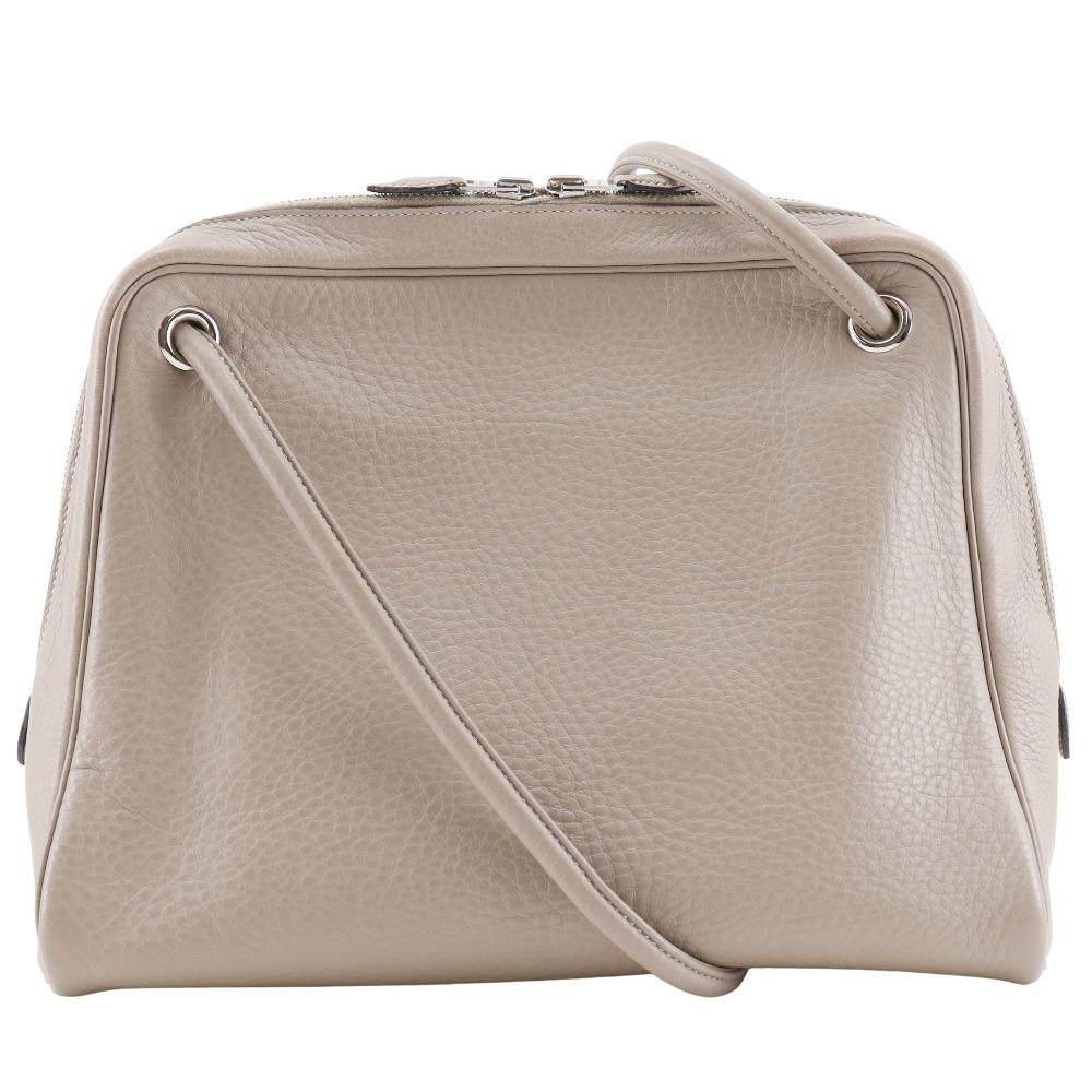 HERMES Tintin Shoulder Bag Trutierle Gray leather Women Used
HERMES Tintin Shoulder Bag Trutierle Gray leather Women Used