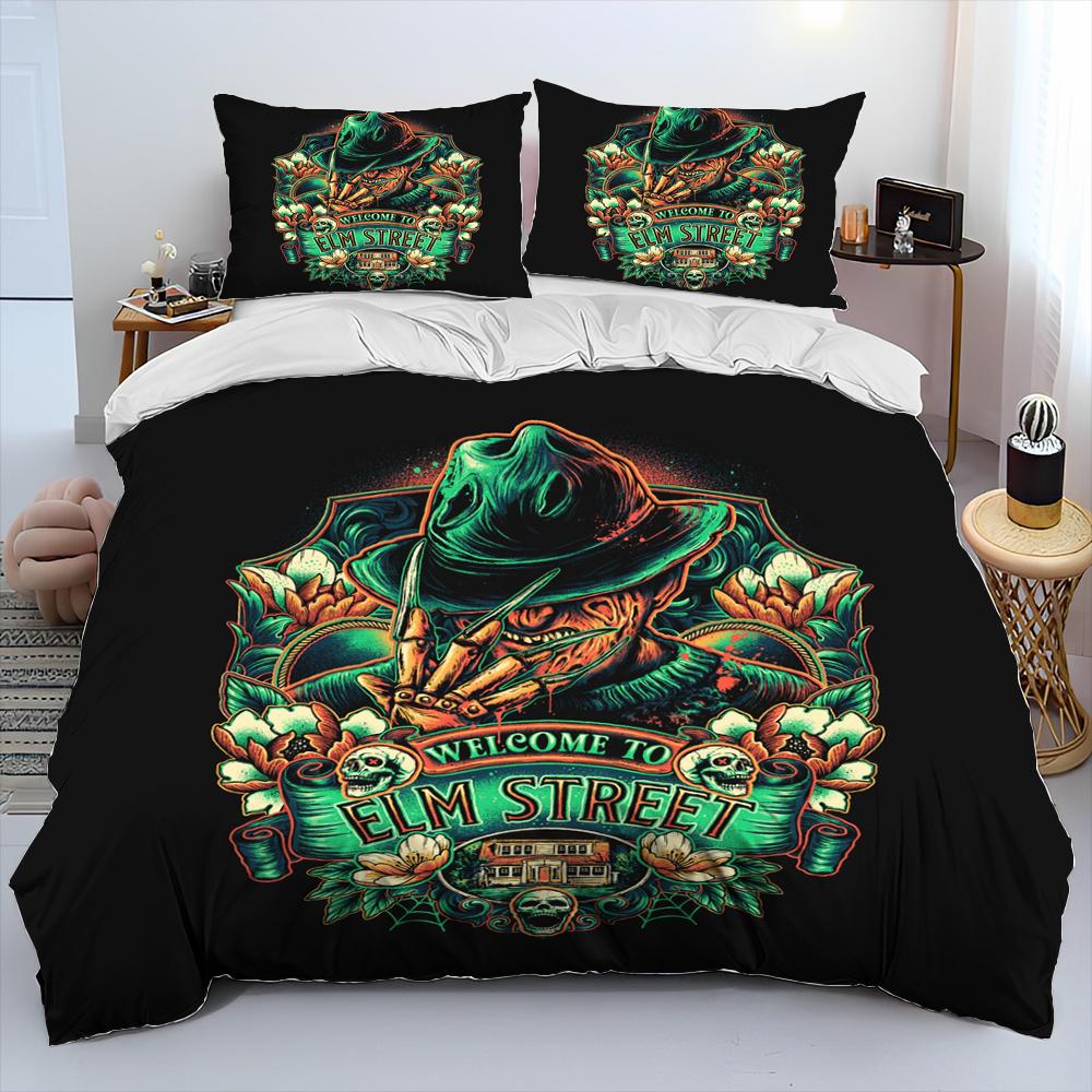 Horror Movie Character Chucky Saw Comforter Bedding SetDuvet Cover Bed Set Quilt Cover PillowcaseKing Queen Size Bedding Set AU King(245*210cm)3pcs
Horror Movie Character Chucky Saw Comforter Bedding SetDuvet Cover Bed Set Quilt Cover PillowcaseKing Queen Size Bedding Set AU King(245*210cm)3pcs