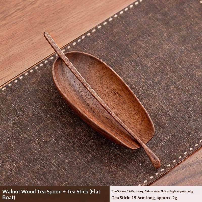 Walnut Wood Tea Scoop and Wood Tea Dispenser Tea Awakener Wooden Six Gentlemen Accessories Wooden Scoop
Walnut Wood Tea Scoop and Wood Tea Dispenser Tea Awakener Wooden Six Gentlemen Accessories Wooden Scoop