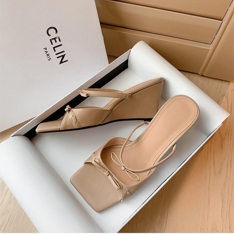 Strap Bow Sandals For Women, Wedge Heel Slippers 35 абрикосовый света
Strap Bow Sandals For Women, Wedge Heel Slippers 35 абрикосовый света