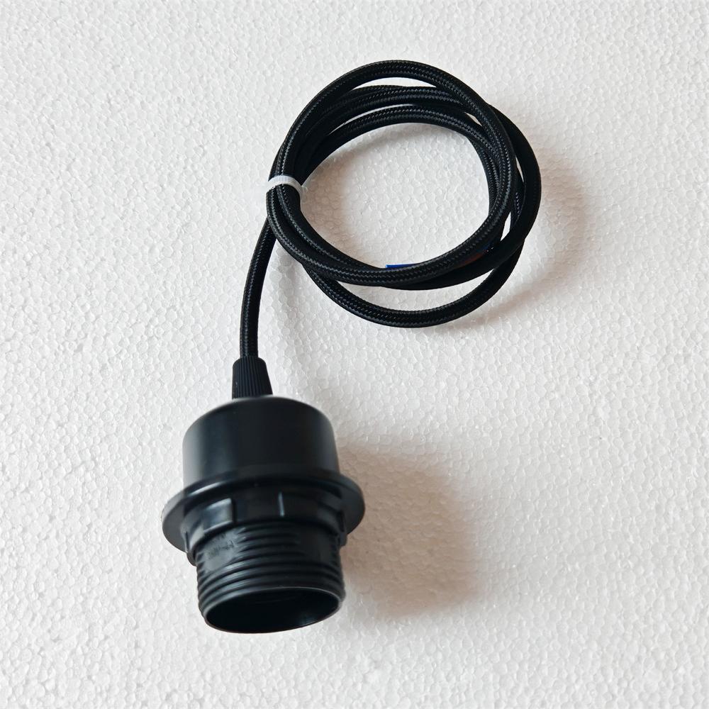 DIY Vintage E26 E27 Hanging Lamp Holders with Cable Ceiling Lamp Holder Socket Nordic Half teeth Lampshade Base for Pendant lamp 0.5m Wire
DIY Vintage E26 E27 Hanging Lamp Holders with Cable Ceiling Lamp Holder Socket Nordic Half teeth Lampshade Base for Pendant lamp 0.5m Wire