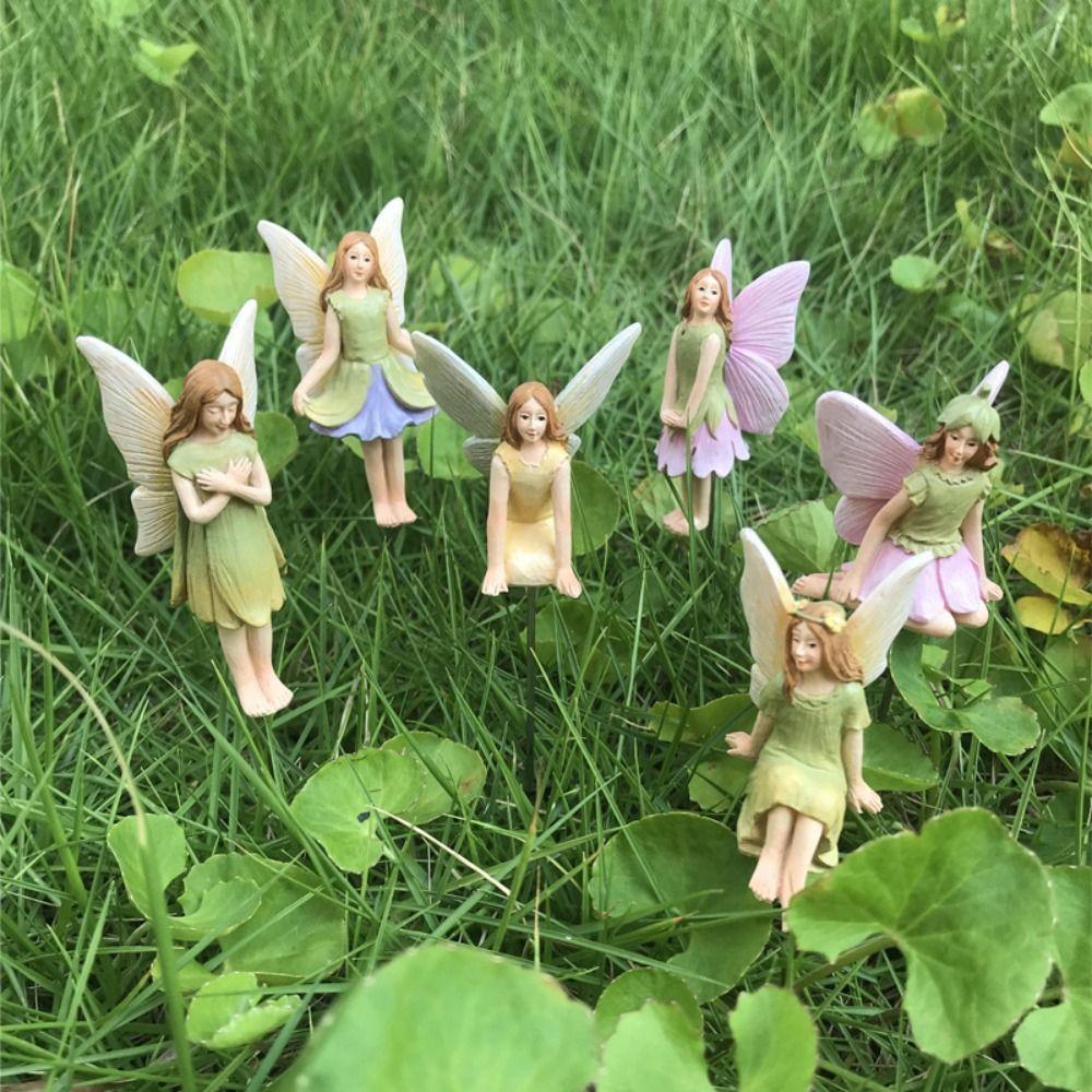6pcs Resin Fairy Model Mini Garden Sculptures Crafts Miniature Figurines Courtyard 6 Pcs
6pcs Resin Fairy Model Mini Garden Sculptures Crafts Miniature Figurines Courtyard 6 Pcs