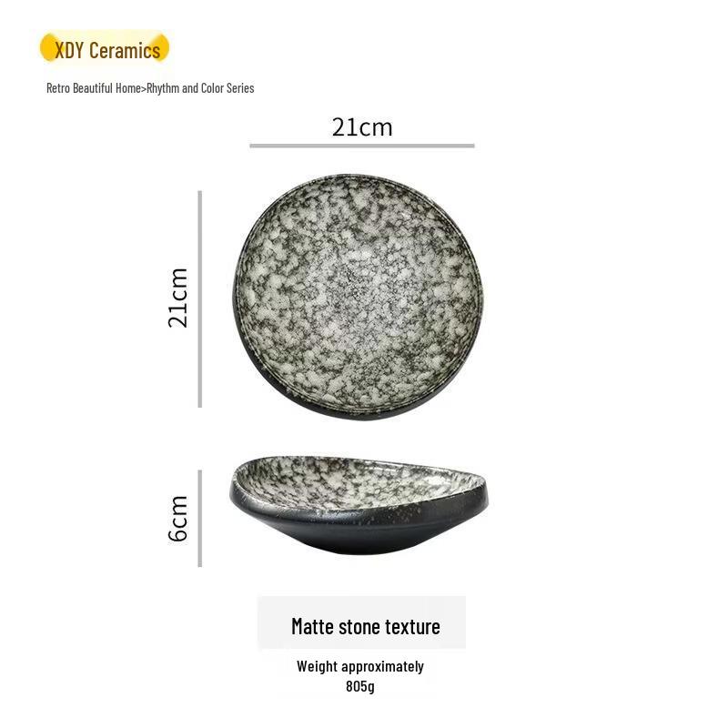 ROYUGO 8-inch Japanese Retro Ceramic Salad Bowl
ROYUGO 8-inch Japanese Retro Ceramic Salad Bowl