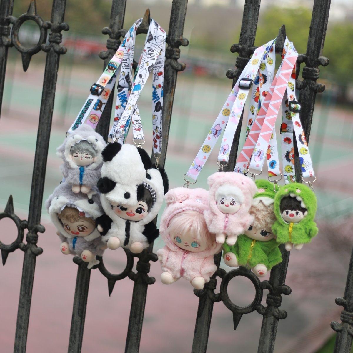 Cute Cartoon Cotton Doll Clothes - 20cm/10cm, Sweet & Cool Outerwear, Soft & Cuddly (No Lanyard)
Cute Cartoon Cotton Doll Clothes - 20cm/10cm, Sweet & Cool Outerwear, Soft & Cuddly (No Lanyard)
