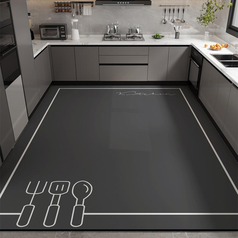 Kitchen Floor Mat PVC Carpet Waterproof Non-slip Leather Rug Can Be Cut Easy To Clean Foot Mats Large Area Home Decor Rugs 1pc 50x80cm
Kitchen Floor Mat PVC Carpet Waterproof Non-slip Leather Rug Can Be Cut Easy To Clean Foot Mats Large Area Home Decor Rugs 1pc 50x80cm