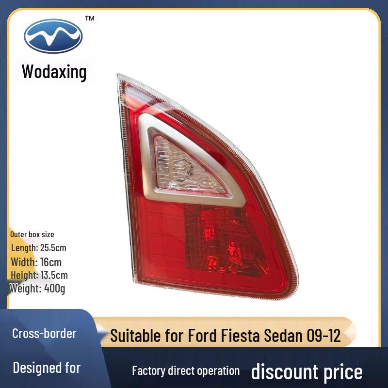 Compatible Rear Inner Tail Light for 2009-2012 Ford Fiesta Sedan (Part DK4351180A) Standard
Compatible Rear Inner Tail Light for 2009-2012 Ford Fiesta Sedan (Part DK4351180A) Standard