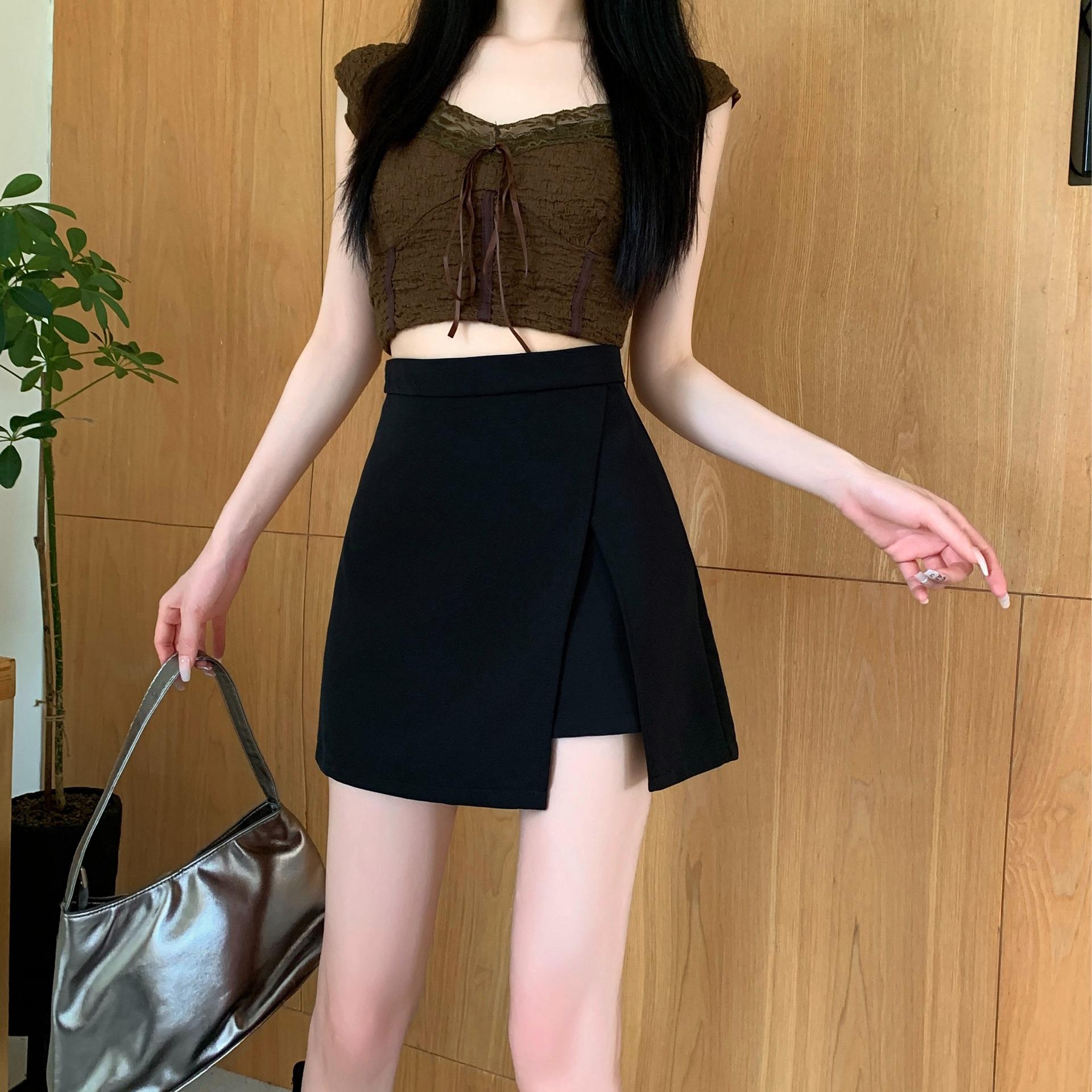 Лето 2024 Черное Необычное Платье-костюм с юбкой миди с разрезом—Приталенное А-силуэта Бодикон для женщин 4XL
Лето 2024 Черное Необычное Платье-костюм с юбкой миди с разрезом—Приталенное А-силуэта Бодикон для женщин 4XL