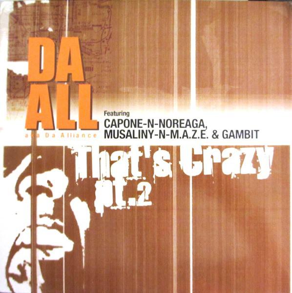 12inch Record DA ALL (DA ALLIANCE) - That s Crazy PT.2 / F.O.T. s PT.2 ( DET012 Detonator Recor 2002 US Rap & Hip-Hop/R&B Used
12inch Record DA ALL (DA ALLIANCE) - That s Crazy PT.2 / F.O.T. s PT.2 ( DET012 Detonator Recor 2002 US Rap & Hip-Hop/R&B Used