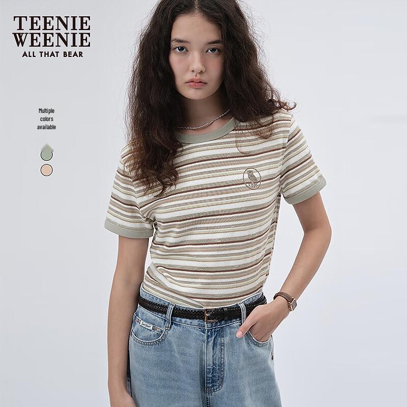 Teenie Weenie Women s 2025 Autumn Striped Embroidered Short T-Shirt S
Teenie Weenie Women s 2025 Autumn Striped Embroidered Short T-Shirt S