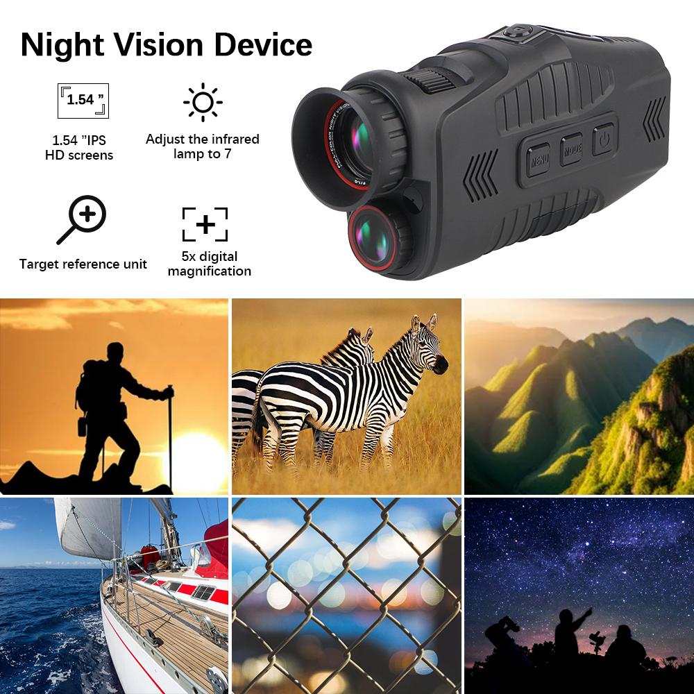 Infrared Telescope Ultra Light R11 Monocular Night Vision Device Multifunctional Outdoor Day Night Dual Use Full Infrared Camera чорний
Infrared Telescope Ultra Light R11 Monocular Night Vision Device Multifunctional Outdoor Day Night Dual Use Full Infrared Camera чорний