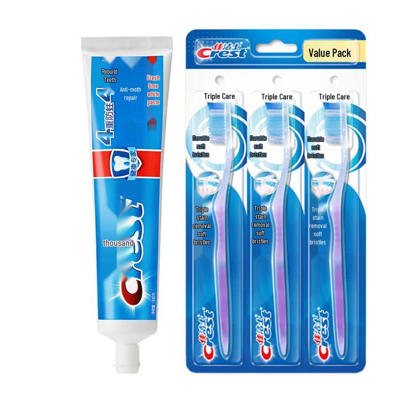 Crest Health Expert Toothpaste & Toothbrush Set
Crest Health Expert Toothpaste & Toothbrush Set