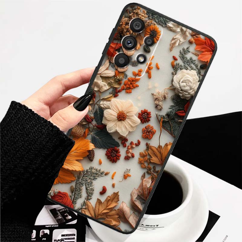 Чехол для телефона с узором «Цветок-бабочка» Для Samsung A73 A72 A71 A55 A54 A53 A52 A51 A13 A22 A16 A15 A12 A14 A26 A07 5G Черный Galaxy A16 5G
Чехол для телефона с узором «Цветок-бабочка» Для Samsung A73 A72 A71 A55 A54 A53 A52 A51 A13 A22 A16 A15 A12 A14 A26 A07 5G Черный Galaxy A16 5G