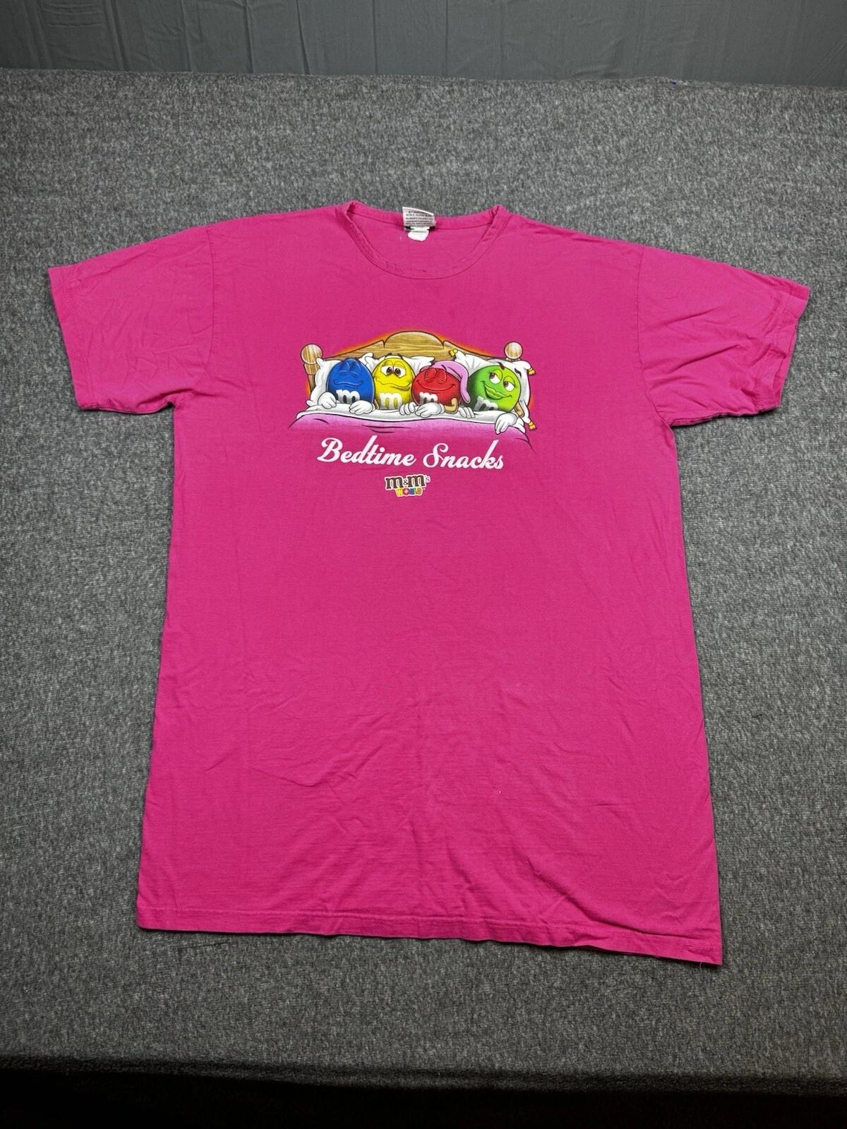 Vintage M&Ms World Shirt Mends Size XL Pink Graphic Print Crew Neck Short Sleeve 4XL
Vintage M&Ms World Shirt Mends Size XL Pink Graphic Print Crew Neck Short Sleeve 4XL
