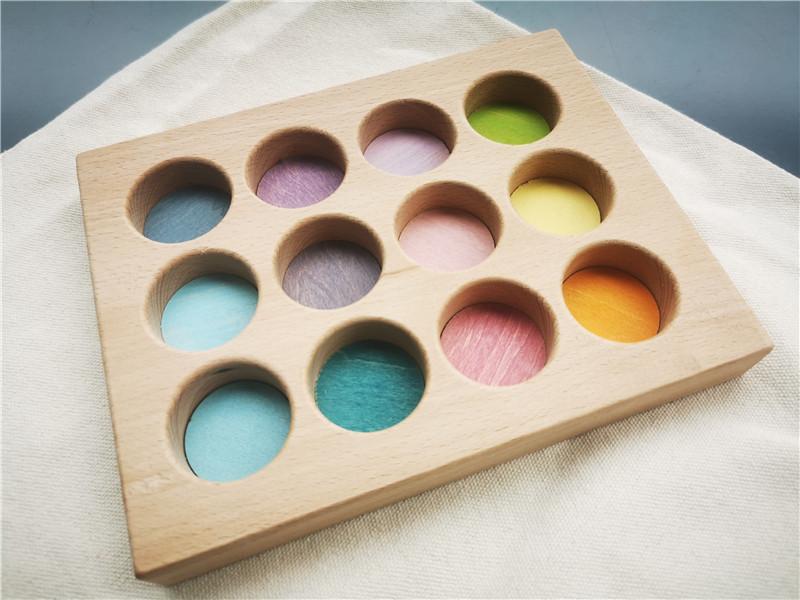 Kids Wooden Toys Color Sorting Wood Balls Rainbow & Pastel Sphere with Tray Unpaint Cup Montessori Peg Dolls and Rings
Kids Wooden Toys Color Sorting Wood Balls Rainbow & Pastel Sphere with Tray Unpaint Cup Montessori Peg Dolls and Rings
