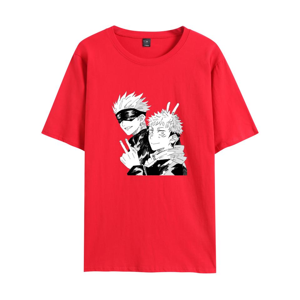 Jujutsu Kaisen Anime Print T Shirt for Women Men Fashion Clothing Short Sleeve O-neck Tops T-shirts XXS червоний
Jujutsu Kaisen Anime Print T Shirt for Women Men Fashion Clothing Short Sleeve O-neck Tops T-shirts XXS червоний