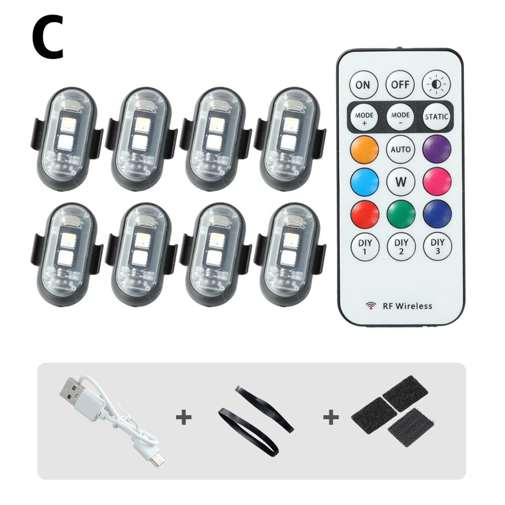 Светодиодные стробоскопы RGB для самолетов, мотоциклетные светодиодные вспышки, беспроводные предупреждающие огни для самолетов, вертолетов
Светодиодные стробоскопы RGB для самолетов, мотоциклетные светодиодные вспышки, беспроводные предупреждающие огни для самолетов, вертолетов