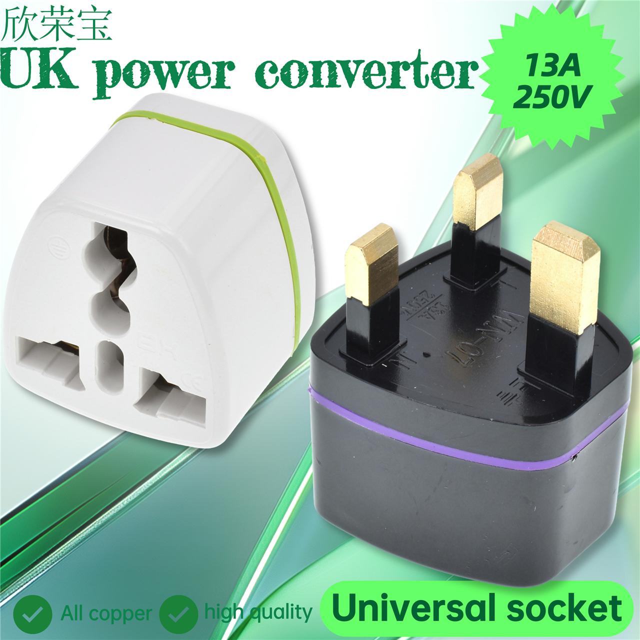 UK Plugs AC Power Converter Adapter Charger Adaptors power Conversion Plug Travel in Singapore Malaysia Maldives 1PCS
UK Plugs AC Power Converter Adapter Charger Adaptors power Conversion Plug Travel in Singapore Malaysia Maldives 1PCS