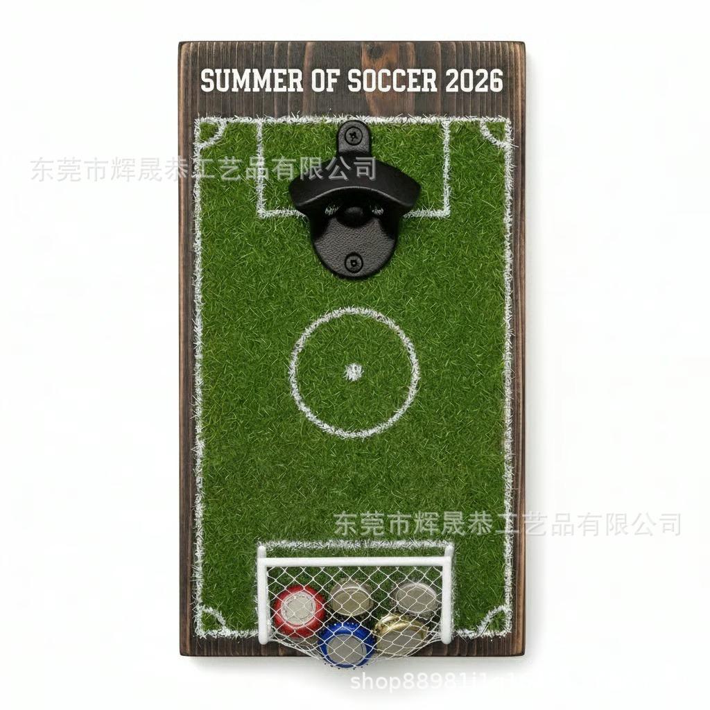 Fun Soccer Field-Shaped Bottle Opener, Creative Bottle Opener for Bars and Home Use, Home Decor, Hanging Ornament, Gift
Fun Soccer Field-Shaped Bottle Opener, Creative Bottle Opener for Bars and Home Use, Home Decor, Hanging Ornament, Gift